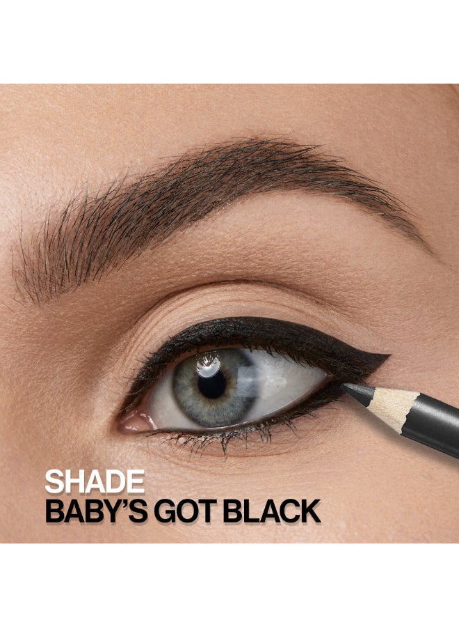 Color Icon Kohl Liner Pencil 601A Baby's Got Black - image 5