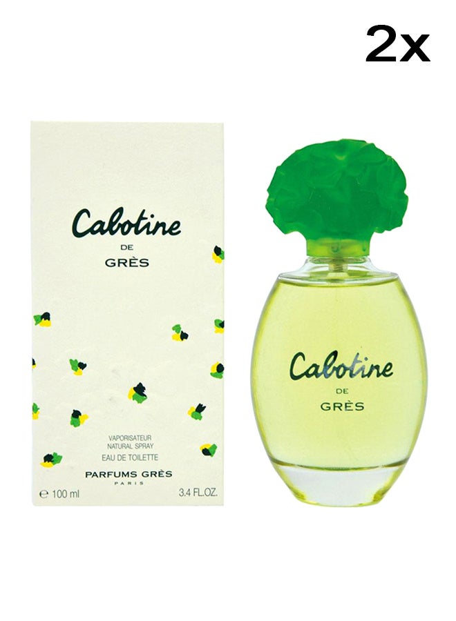 Set Of 2 Cabotine EDT 100ml