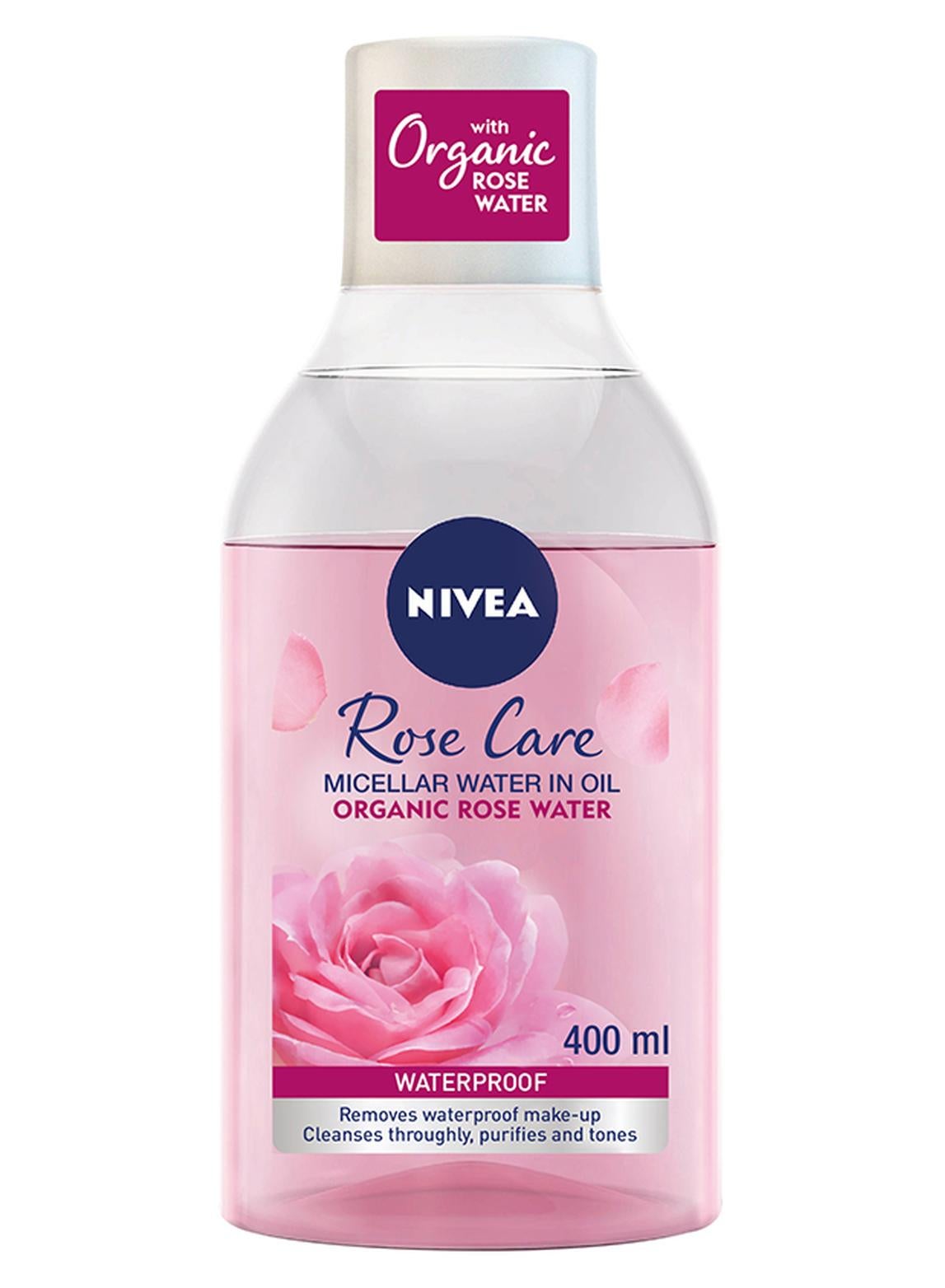 Micellar Organic Rose Water Makeup Remover 400ml