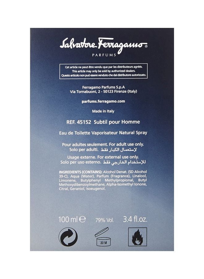 Subtil EDT 100ml - image 4