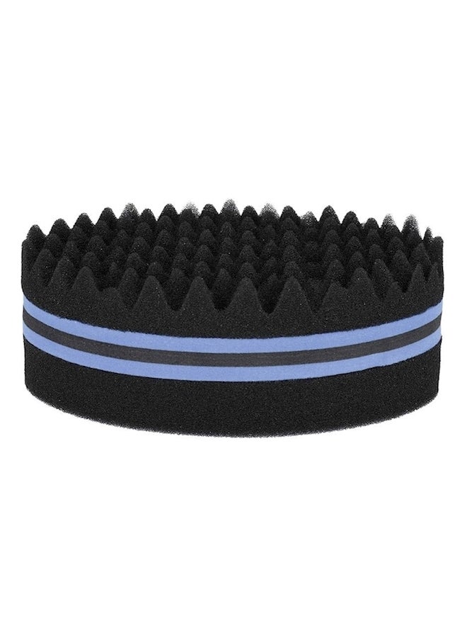 Two-Sided Curly Sponge Black/Blue