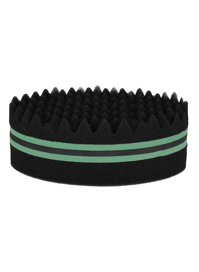 Double-Sided Hair Twist Sponge Black