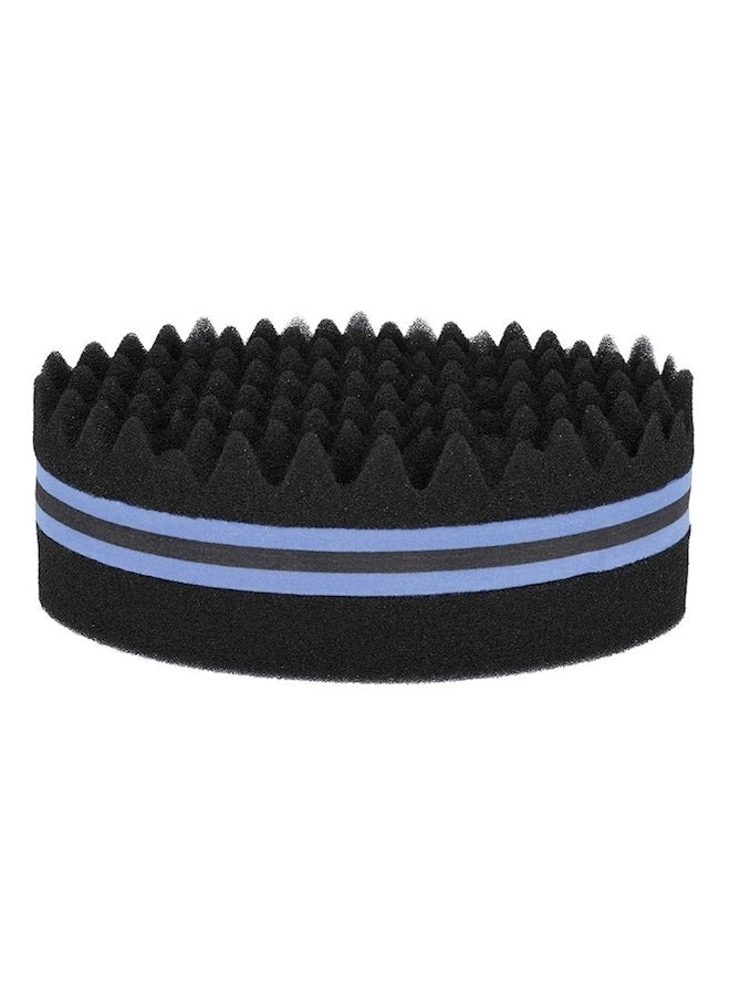Double-Sided Hair Twist Sponge Black/Blue