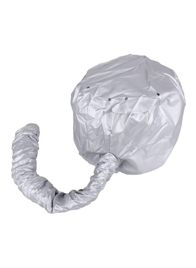 Bonnet Hood Hair Dryer Silver