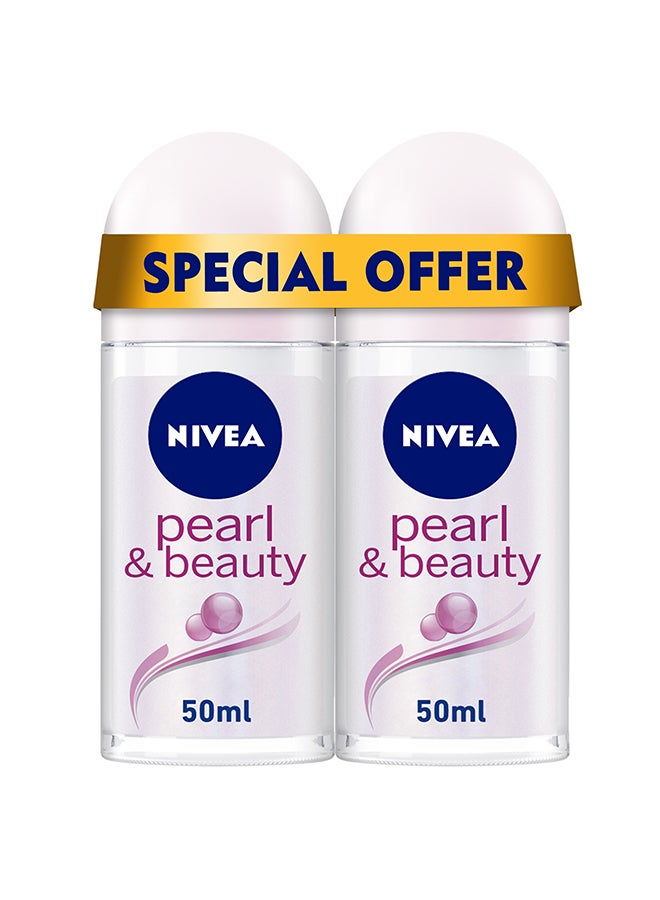 2 Pack Pearl And Beauty Antiperspirant Deodorant Stick 100ml