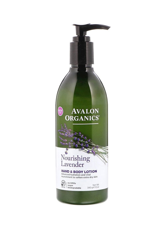 Hand and Body Lotion Lavender - 12 fl oz Avalon Organics Hand and Body Lotion Laven