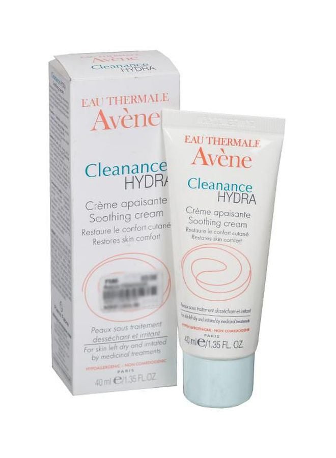 Cleanance Hydra Soothing Cream 40ml – Compensating Moisture for Acne-Treated Skin, Dextran Sulfate And Glycoleol, Non-Greasy And Nourishing for Anti-Acne Medication Dryness Relief 40ml 40ml - image 2