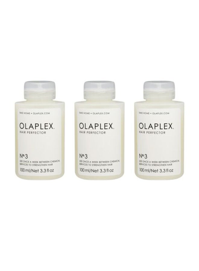 3-Piece Number 3 Hair Perfector Set White 300ml