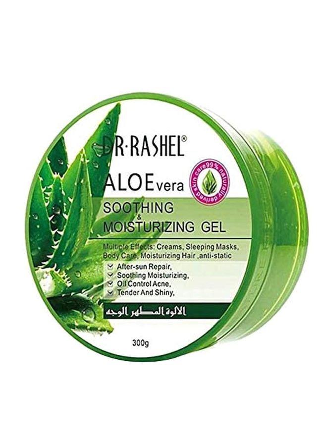 Aloe Vera soothing & moisturizing gel 300 G Green 40grams
