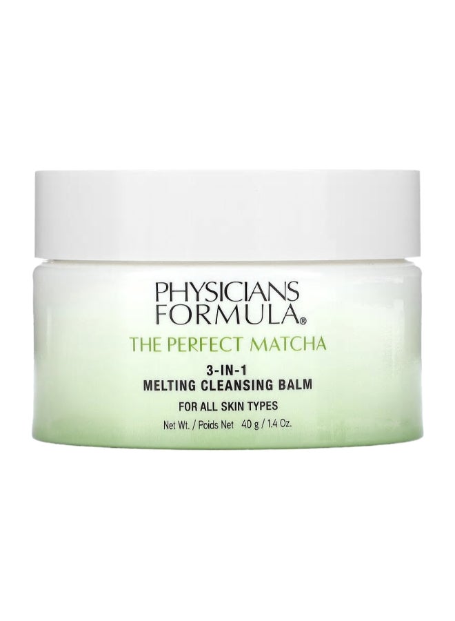 The Perfect Matcha 3-In-1 Melting Cleansing Balm, 1.4 Ounce