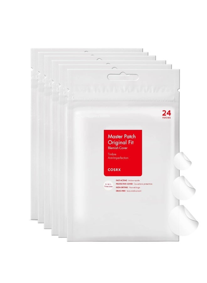 (Pack Of 6) Acne Pimple Master Patch, 6X24 Patches Packaging May Vary 6x45.4grams