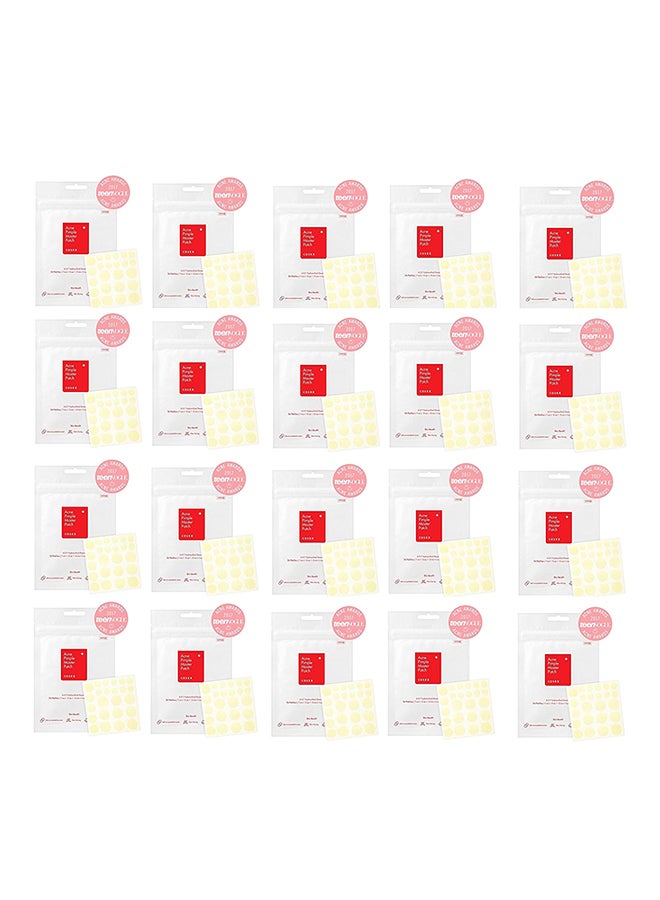 Acne Pimple Master Patch 24EA - 20 Sheets Multicolour