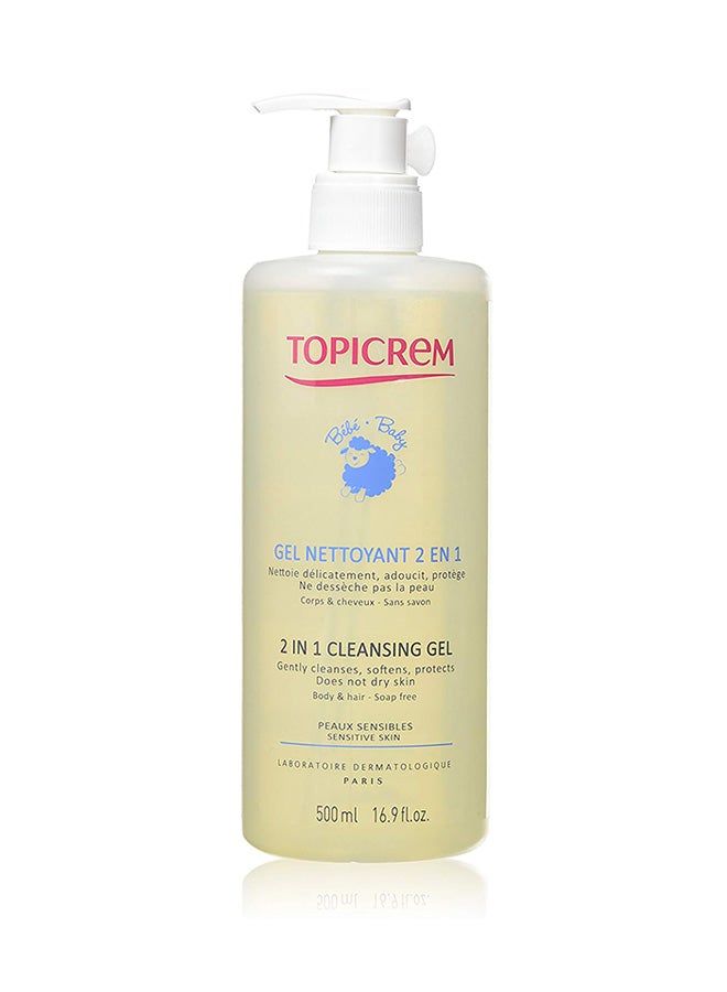 Organic Baby Care 2 In 1 Cleansing Gel 500ml