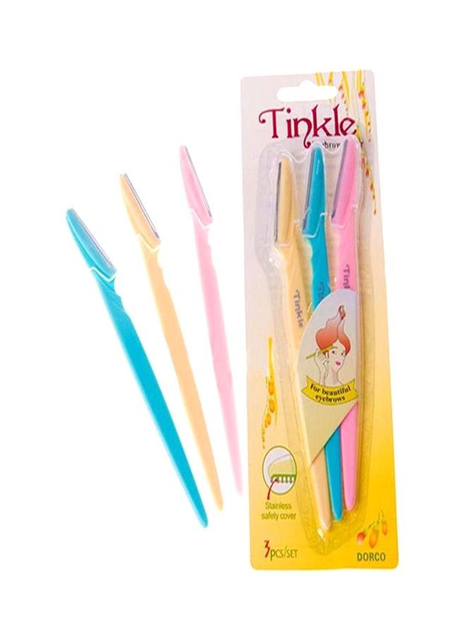 3-Piece Eyebrow Trimmer