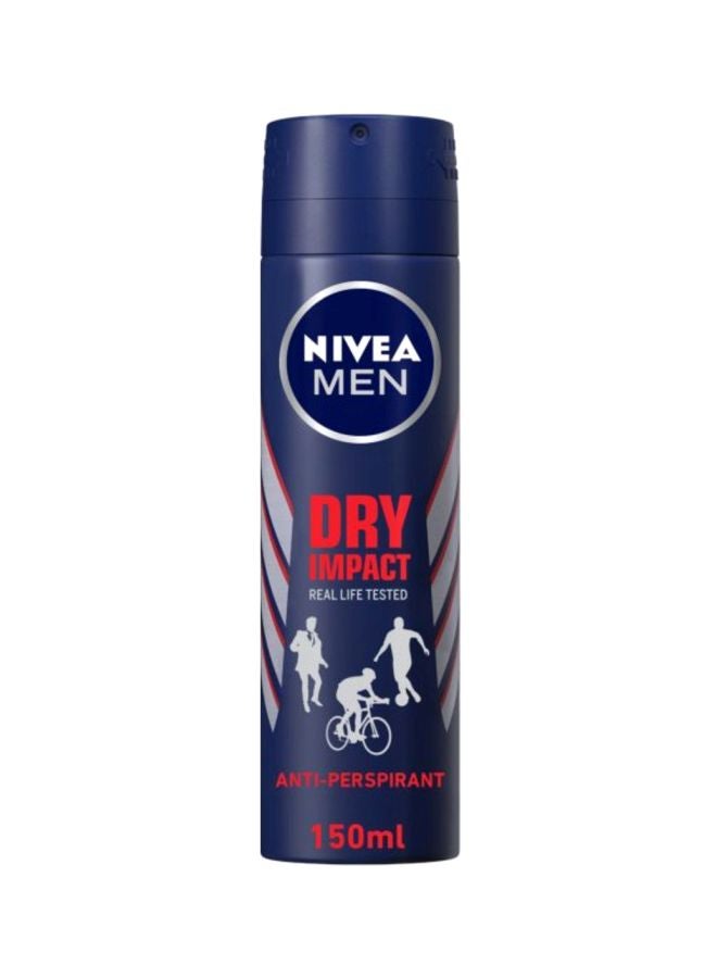 Dry Impact Deodorant Spray For Men 30 G 150ml