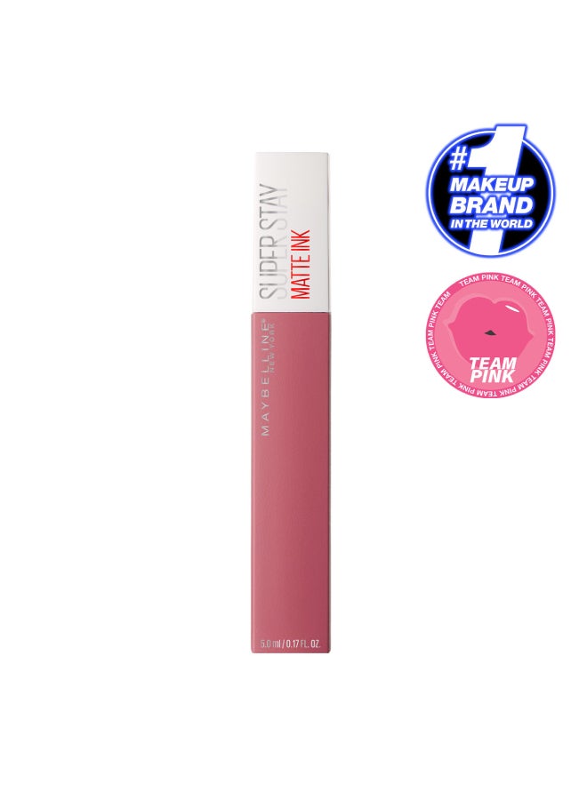 Maybelline New York Superstay Matte Ink Liquid Pinks Lipstick - 15 Lover 15 Lover - image 2