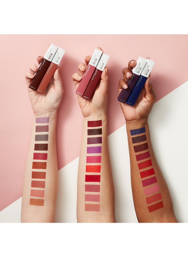 Maybelline New York Superstay Matte Ink Liquid Pinks Lipstick - 15 Lover 15 Lover - image 8
