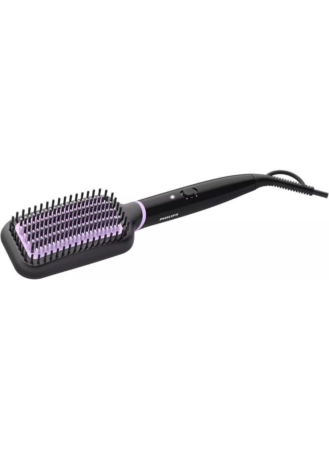 Hair Straightening Brush BHH880/03 Black/Purple