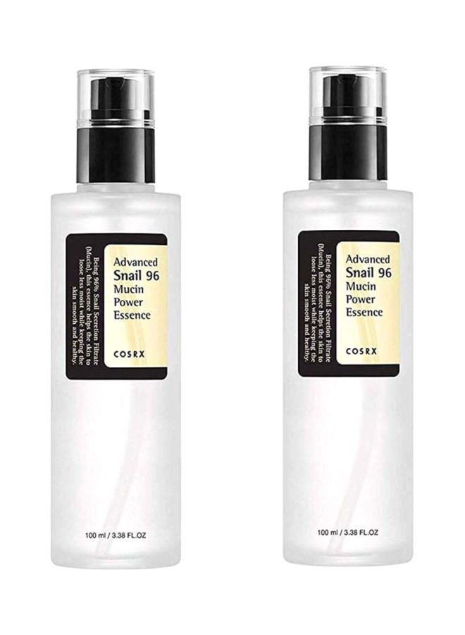 Pack Of 2 Advanced Snail 96 Mucin Power Essence 2x100ml