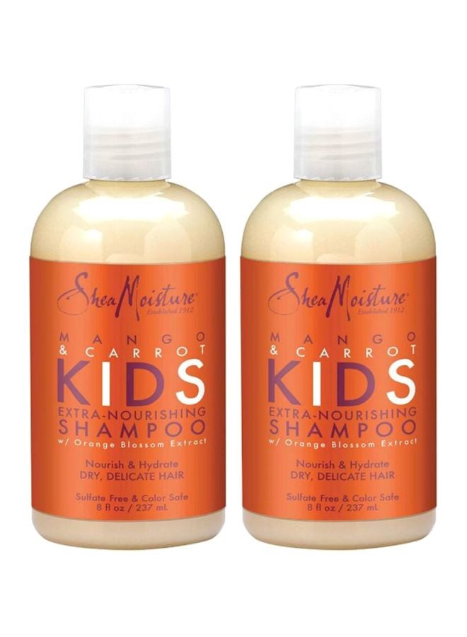 2-Piece Mango And Carrot Extra-Nourishing Shampoo Set