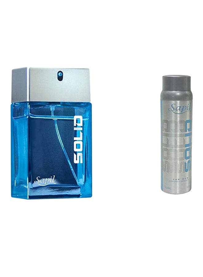 2 Piece Solid Gift Set - 1XEDT 100 , 1XDeodorant 150ml