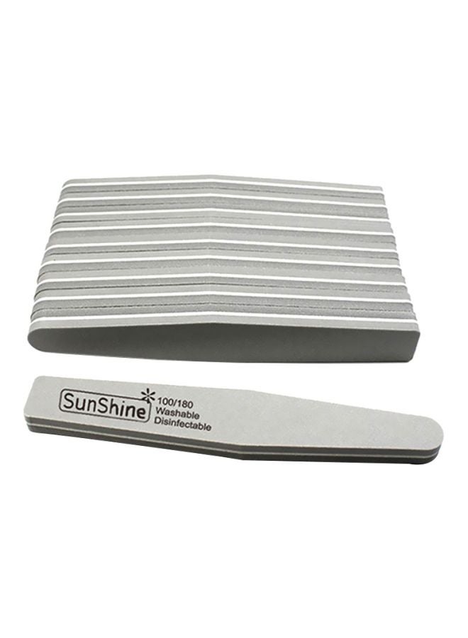 Pedicure Manicure Buffing Block Grey