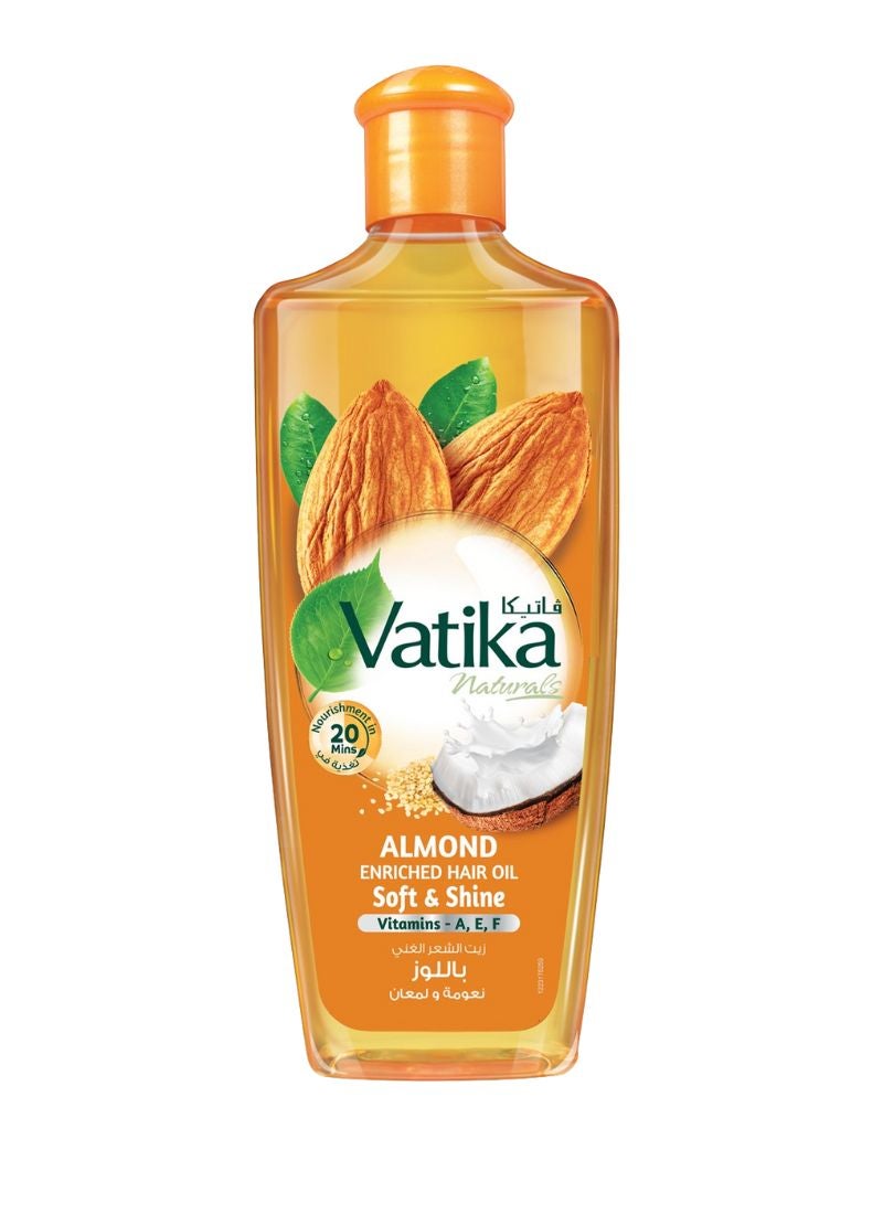 Naturals Almond Enriched Hair Oil, Softens And Shines 200ml