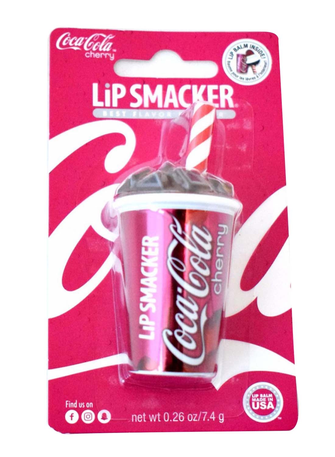 Coca-Cola Cherry Lip Balm Clear