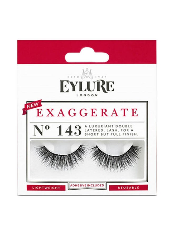 Exaggerate False Eyelashes 143 Black