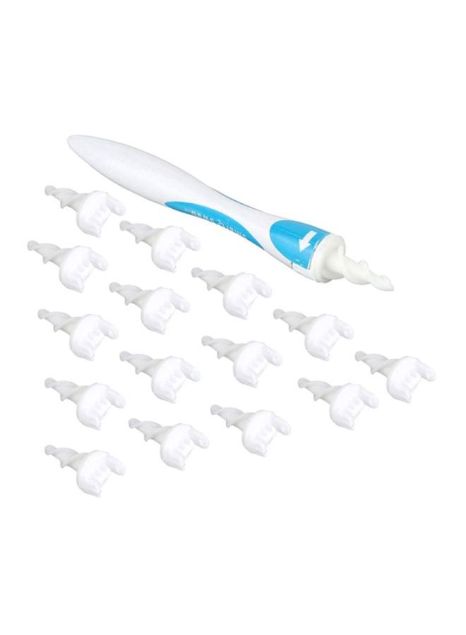 Rotating Ear Cleaner White