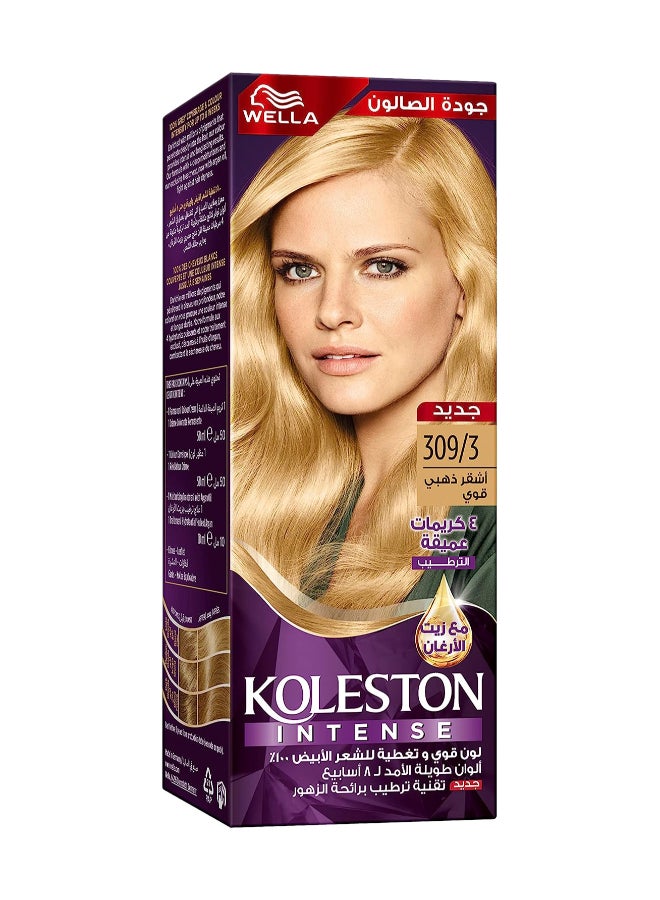 Koleston Intense Hair Color 309/3 Golden Blonde - image 2
