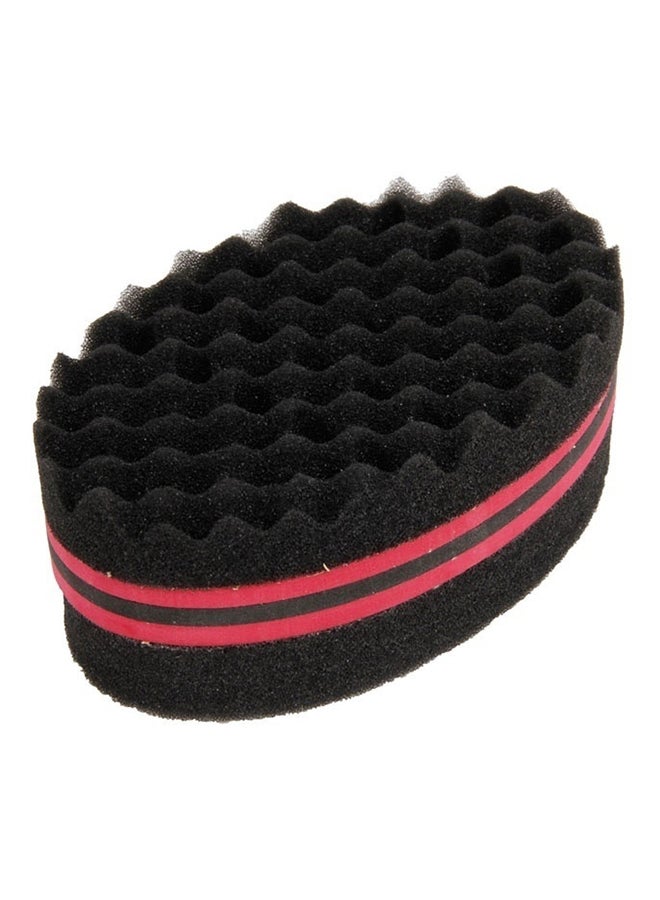 Magic Barber Dual Side Hair Brush Sponge Red 20cm