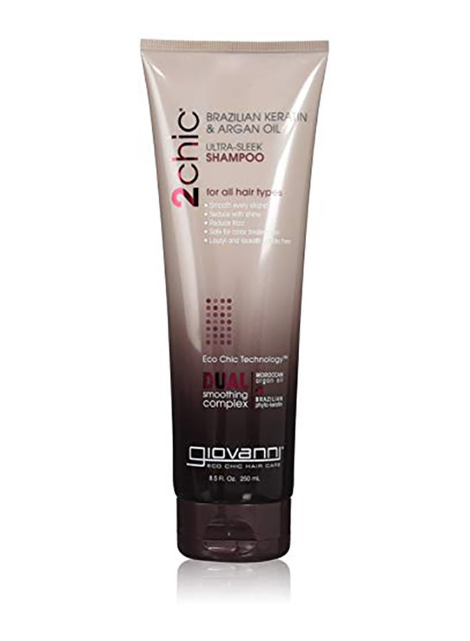 2Chic Brazilian Keratin & Argan Oil Shampoo (For All Hair Types) 250grams