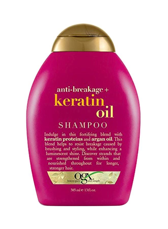 Anti-Breakage+ Keratin Oil Shampoo 385ml