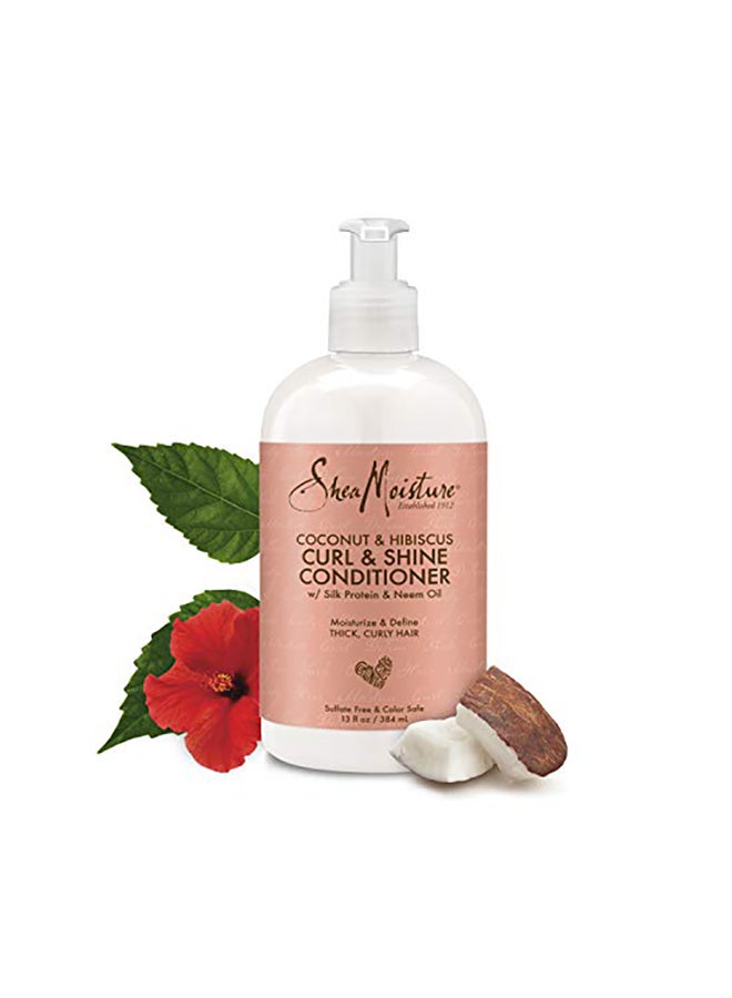 13 Oz Coconut & Hibiscus Curl & Shine Conditioner