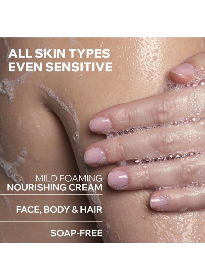 Moisturising Dermatological Cleansing Cream Alpine Thermal Water | For Dry Sensitive And Fragile Skin 200ml - image 3