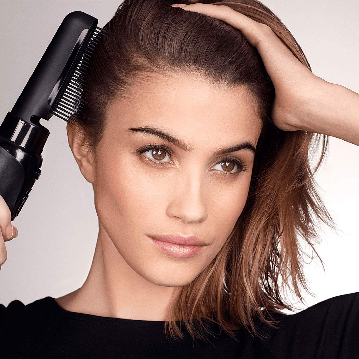 H.STYLER AS 720 , Steam & Style Pro, 2 Styler & Volumizer attachments, 700 Watts Black - image 3
