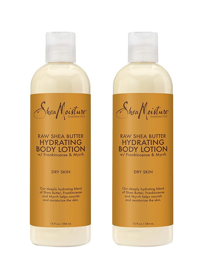 2-Piece Raw Shea Butter Body Lotion Set 2x384ml