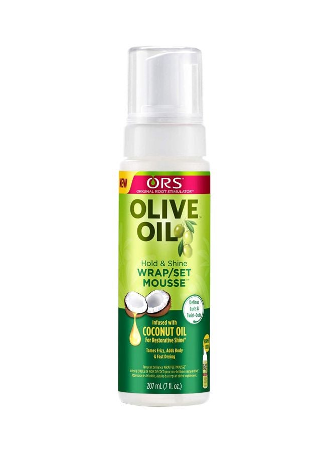 Hold And Shine Mousse With Olive Oil 207ml