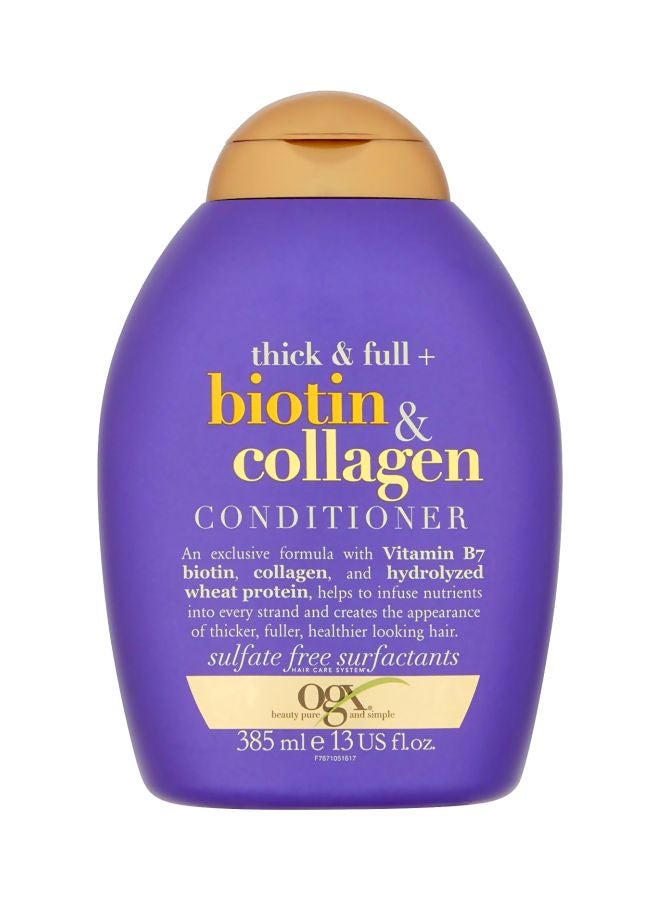 Biotin And Collagen Conditioner 385ml