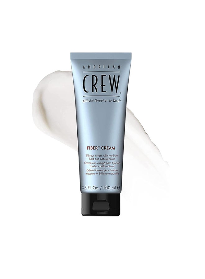 Fiber Cream With Medium Hold And Shine For Flexibility And Control For All Hair Types 100ml