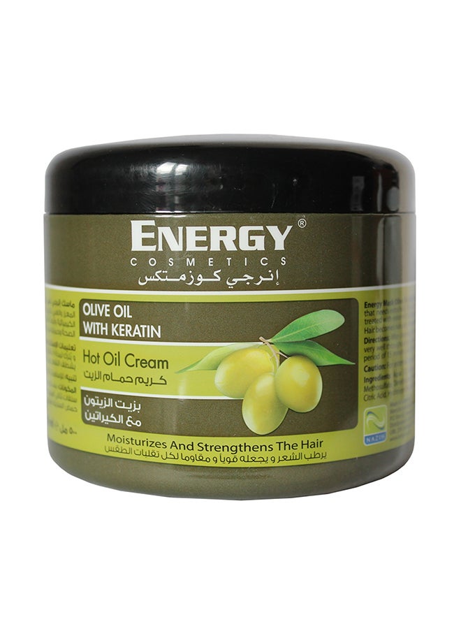 Olive Oil Keratin Hot Oil Cream 500ml