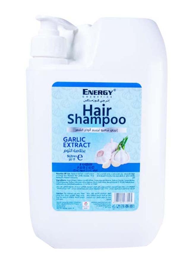 Garlic  Extract Hair Shampoo White 5Liters