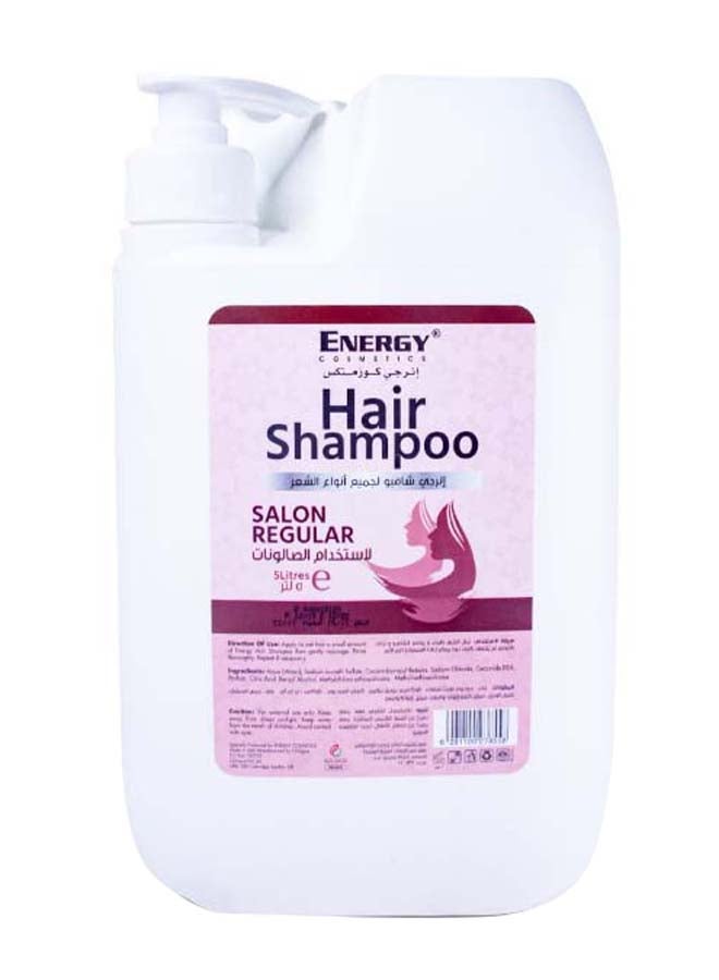 Salon Regular Hair Shampoo White 5Liters