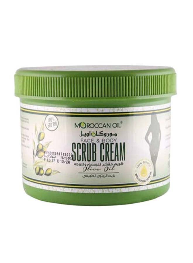 Olive Face & Body Scrub Cream Green 500ml