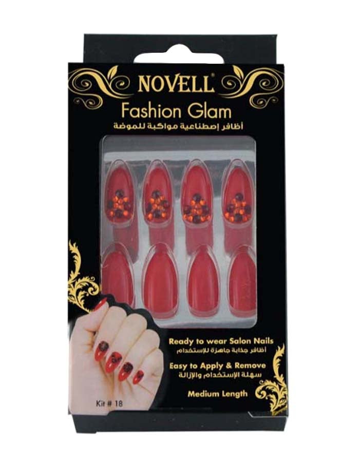 Artificial Fashion Nail Kit #18