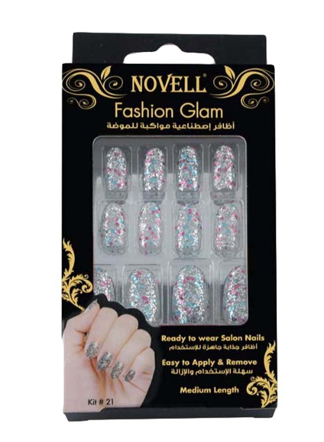 Artificial Fashion Nail Kit #21