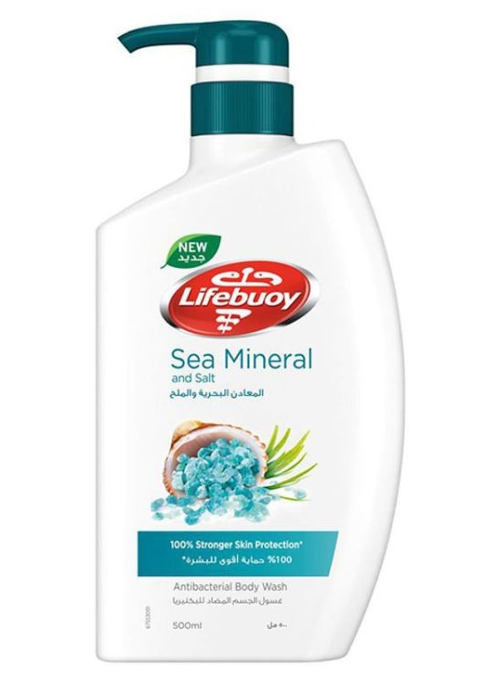 Sea Mineral And Salt Anti Bacterial Body Wash Sea Minerals 500ml