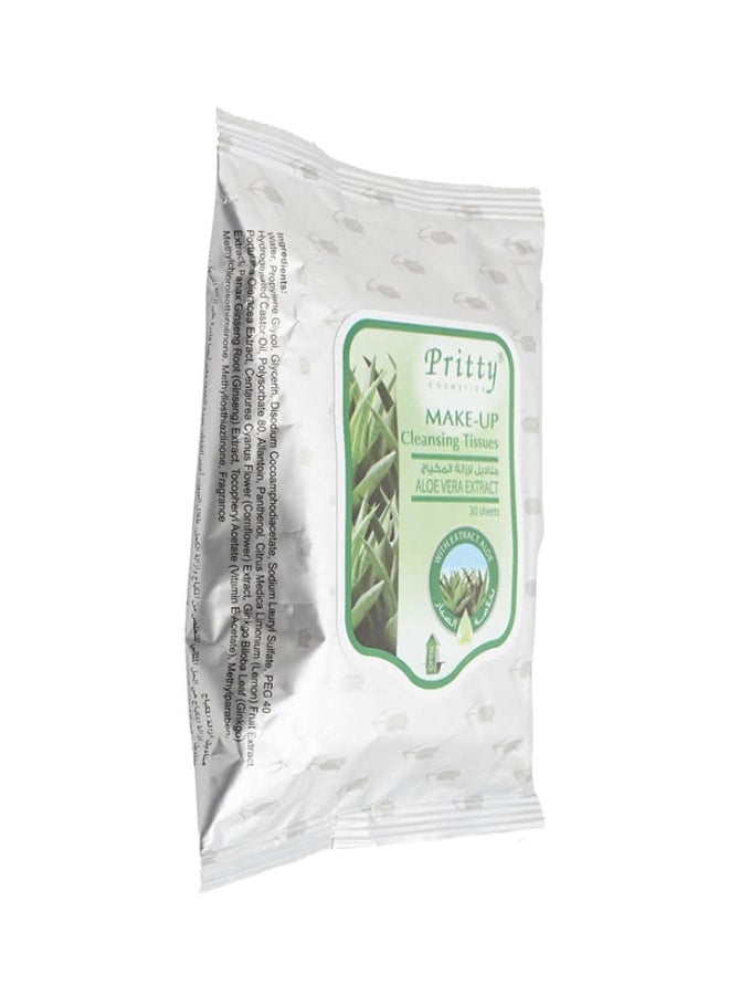 30-Piece Make-Up Cleansing Tissue