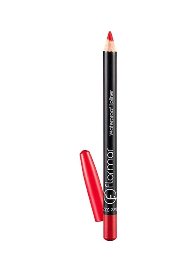 Waterproof Lipliner 232 Passionate Red